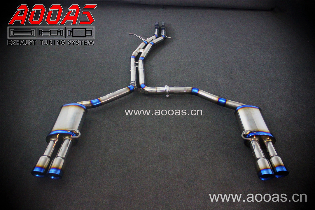 Audi S6 S7 S8 Titanium / Catback System